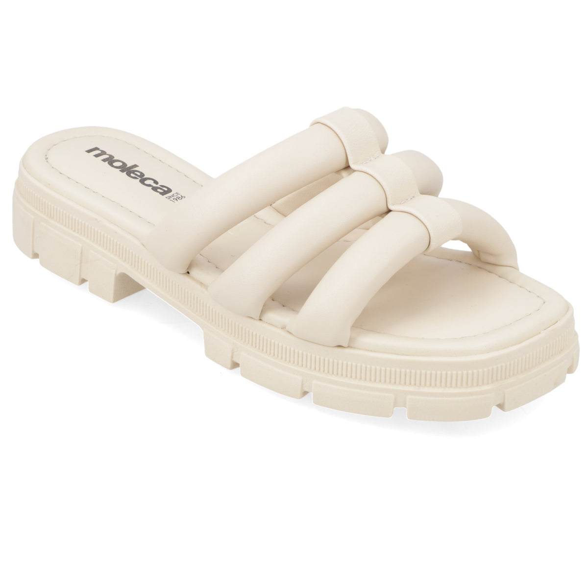 Sandalia Moleca Crema
