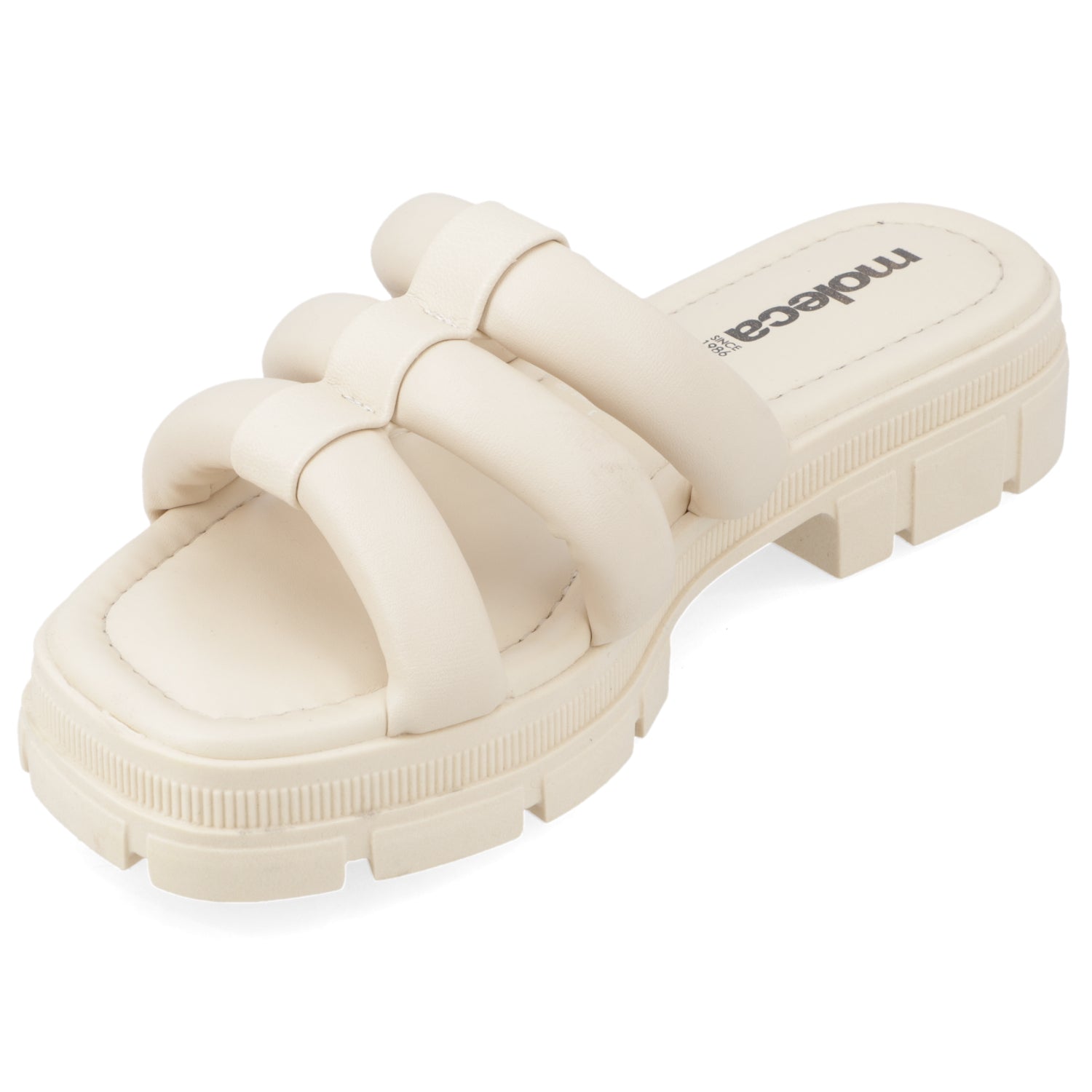 Sandalia Moleca Crema