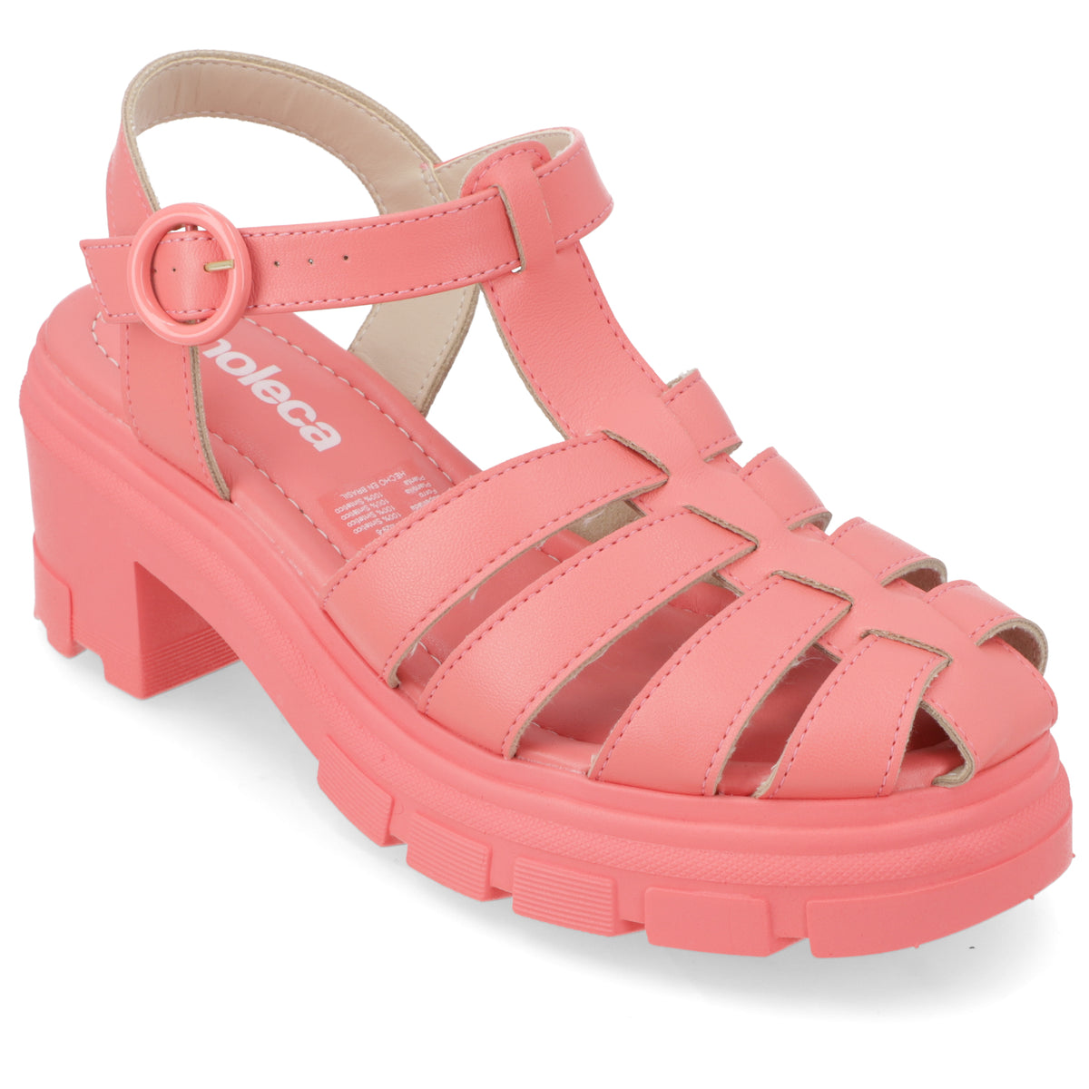 Sandalia Moleca Coral