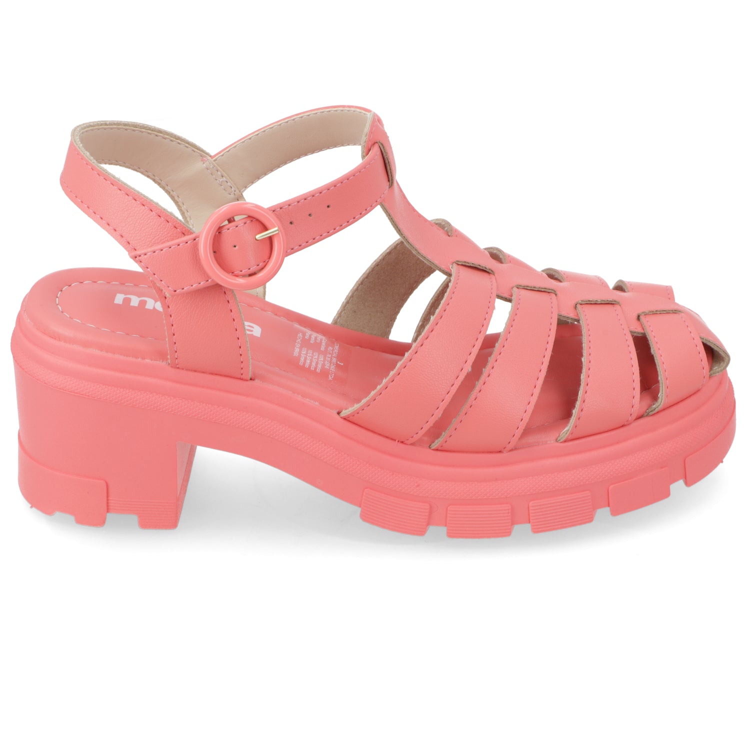 Sandalia Moleca Coral