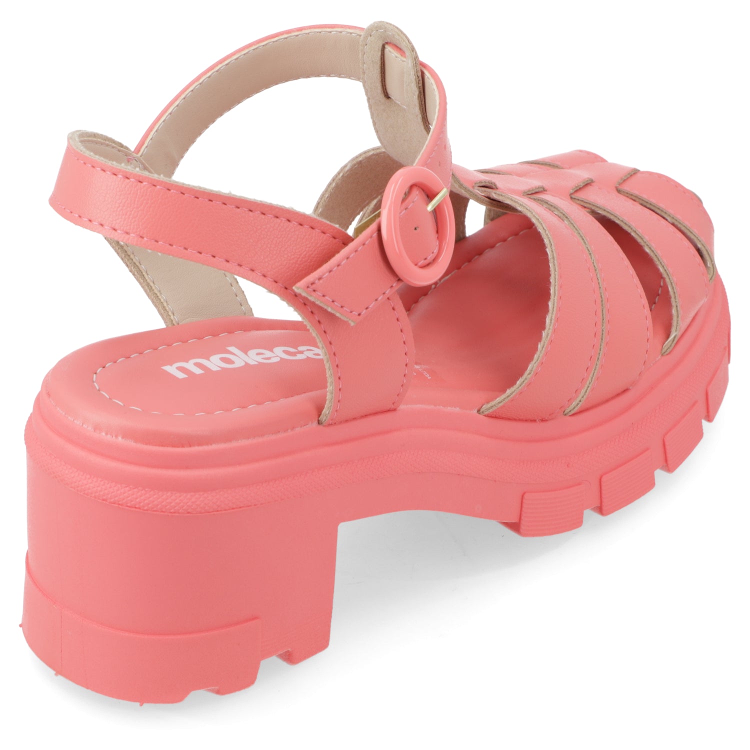 Sandalia Moleca Coral
