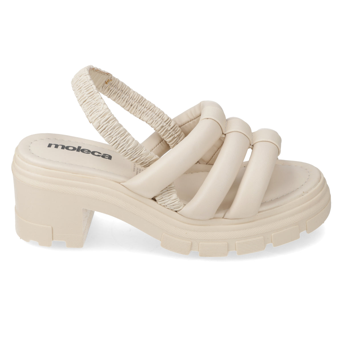 Sandalia Moleca Crema