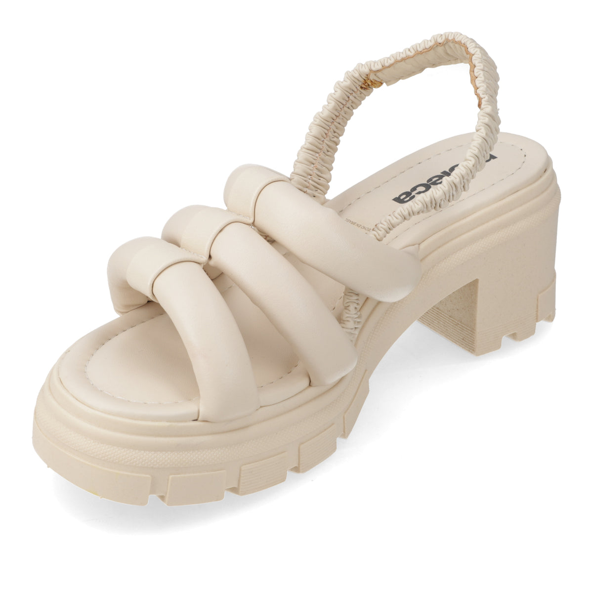 Sandalia Moleca Crema