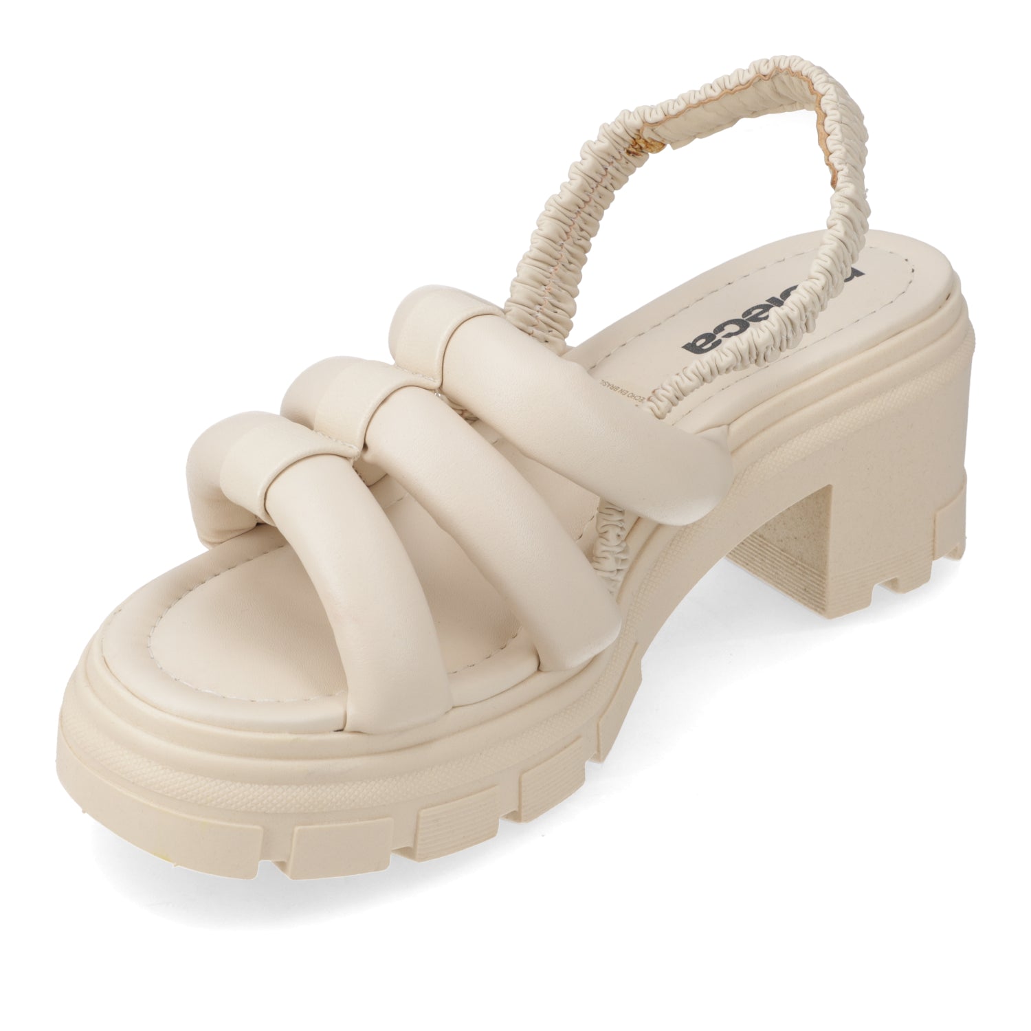 Sandalia Moleca Crema