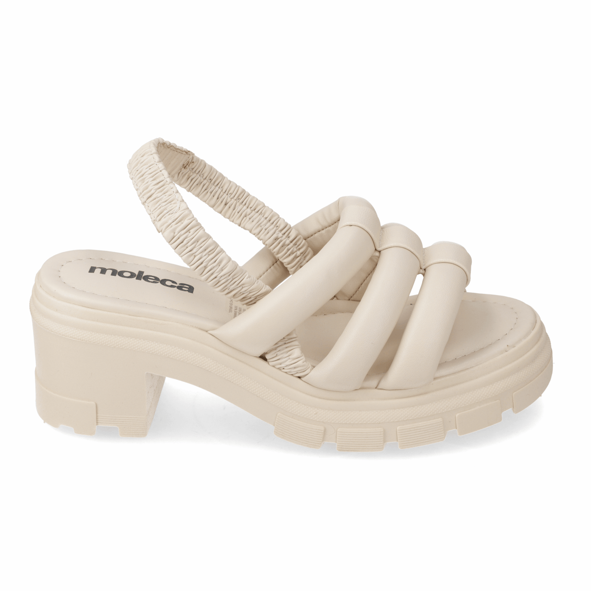 Sandalia Moleca Crema