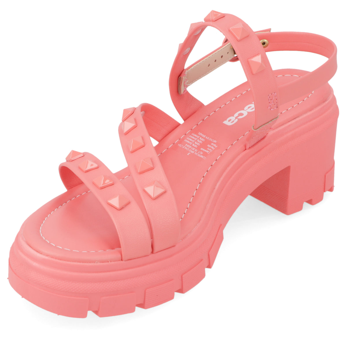 Sandalia Moleca Coral