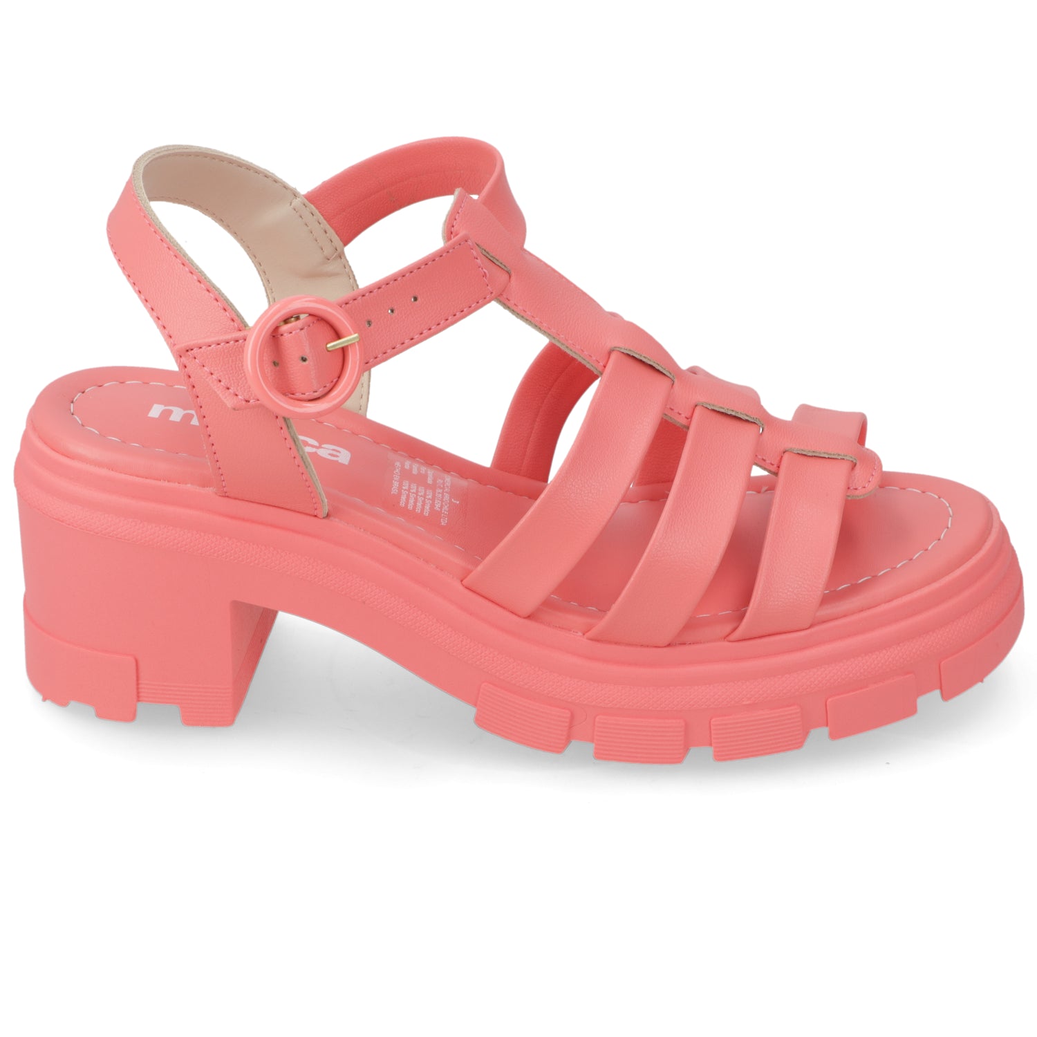 Sandalia Moleca Coral