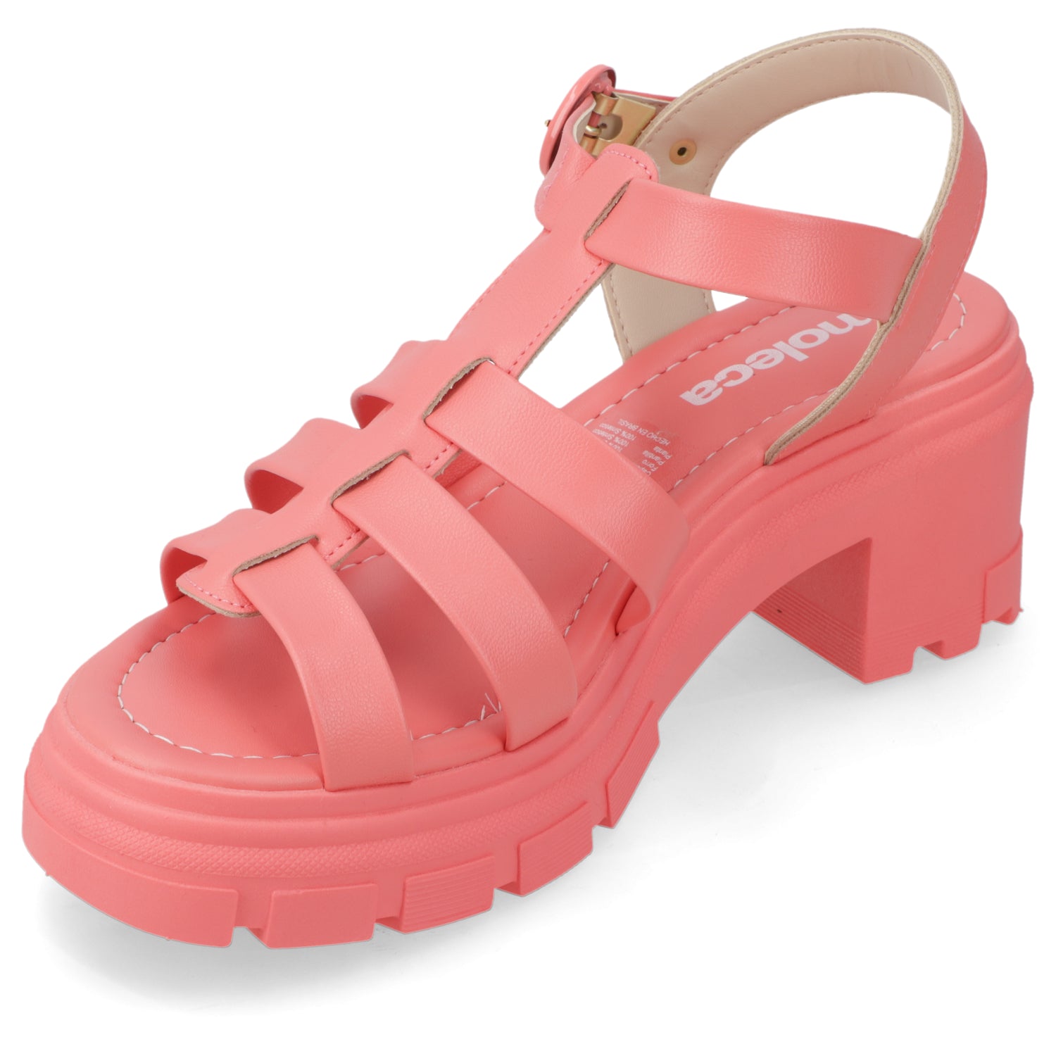 Sandalia Moleca Coral