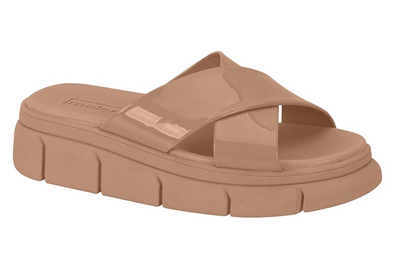 Sandalia Mujer Moleca EcoCuero Nude 35