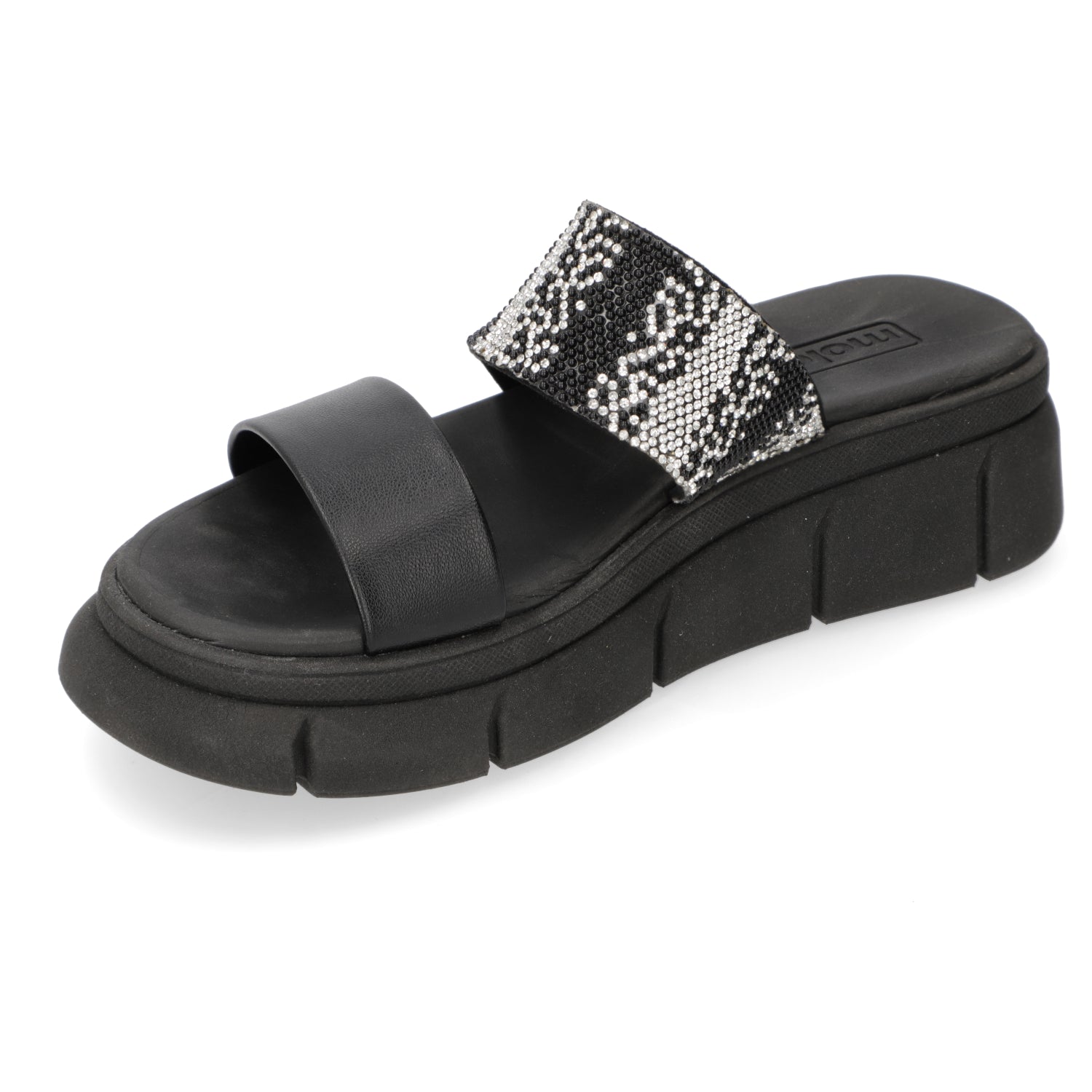 Sandalia Mujer Moleca EcoCuero Negro 5483-106-10054-15745