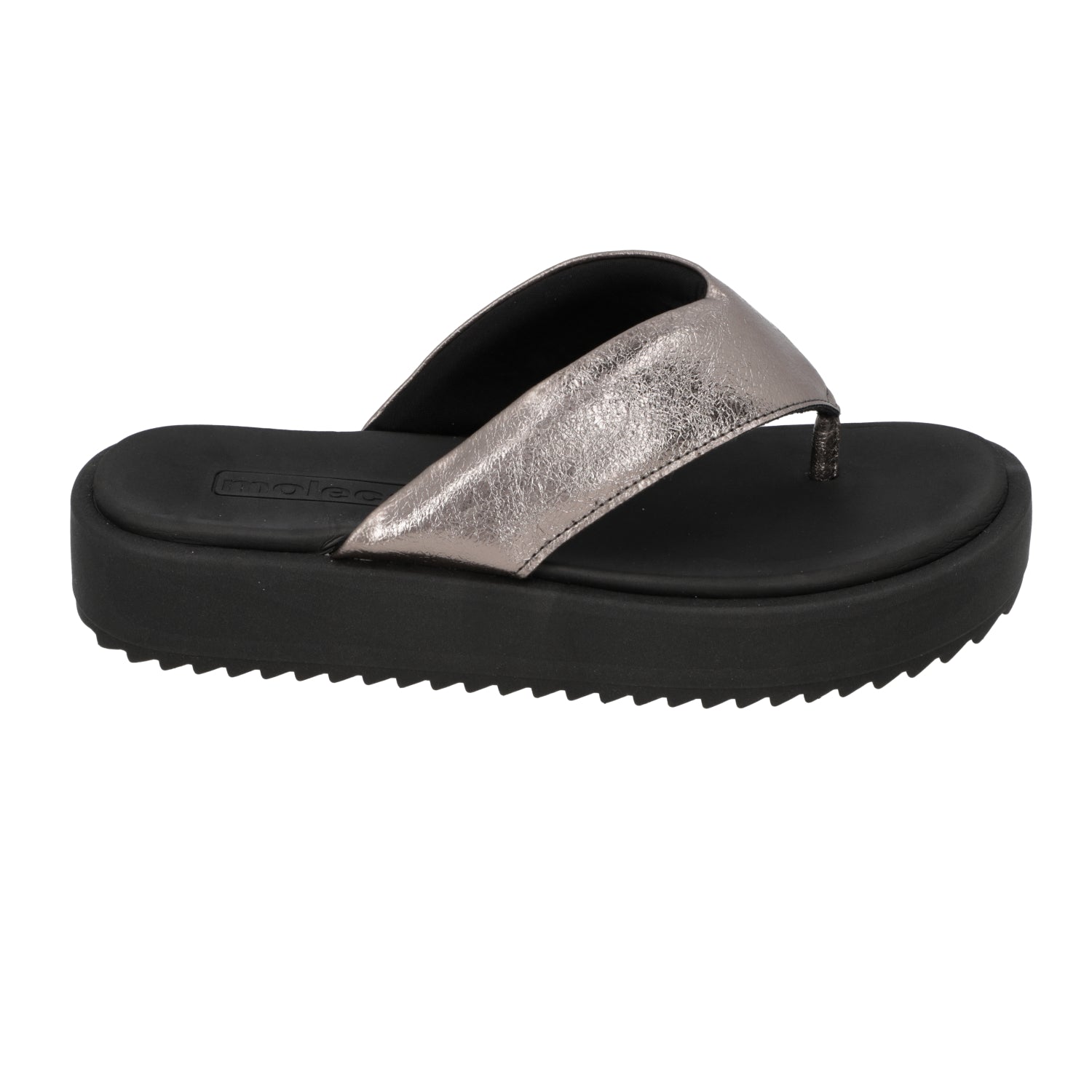Sandalia Plana Metalizada 5489-100-27054-18626