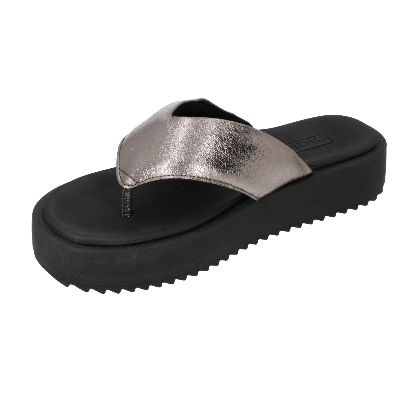 Sandalia Plana Metalizada 5489-100-27054-18626