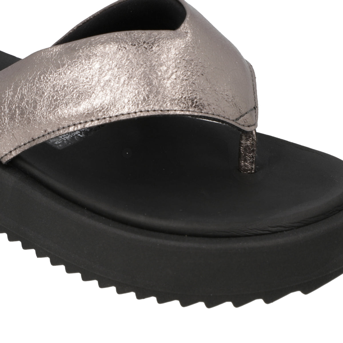 Sandalia Plana Metalizada 5489-100-27054-18626