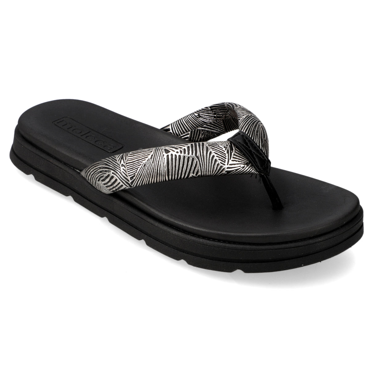 Sandalia Negro Moleca 35 / Negro