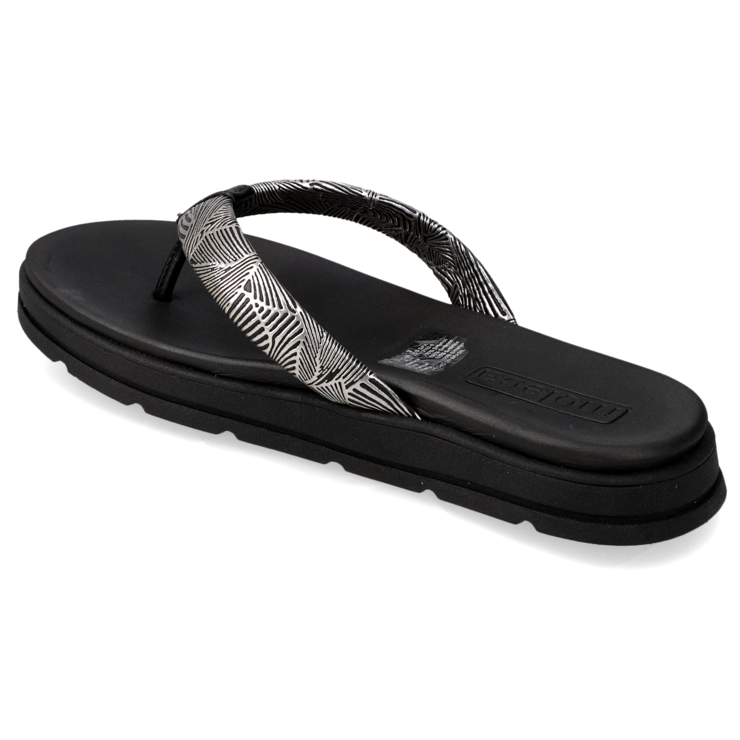 Sandalia Negro Moleca 35 / Negro