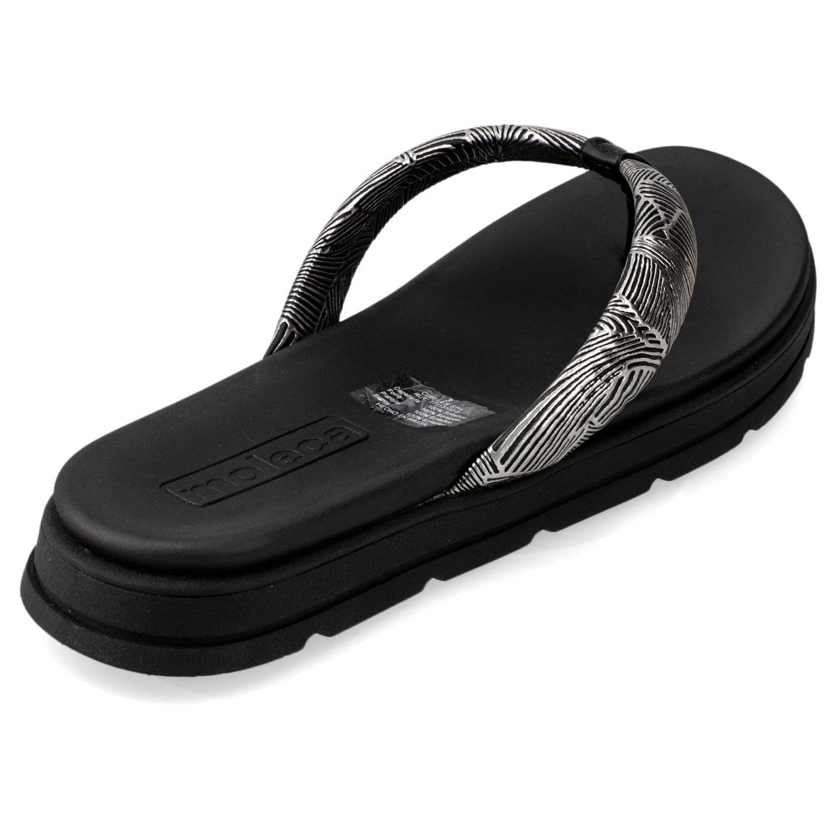 Sandalia Negro Moleca 35 / Negro