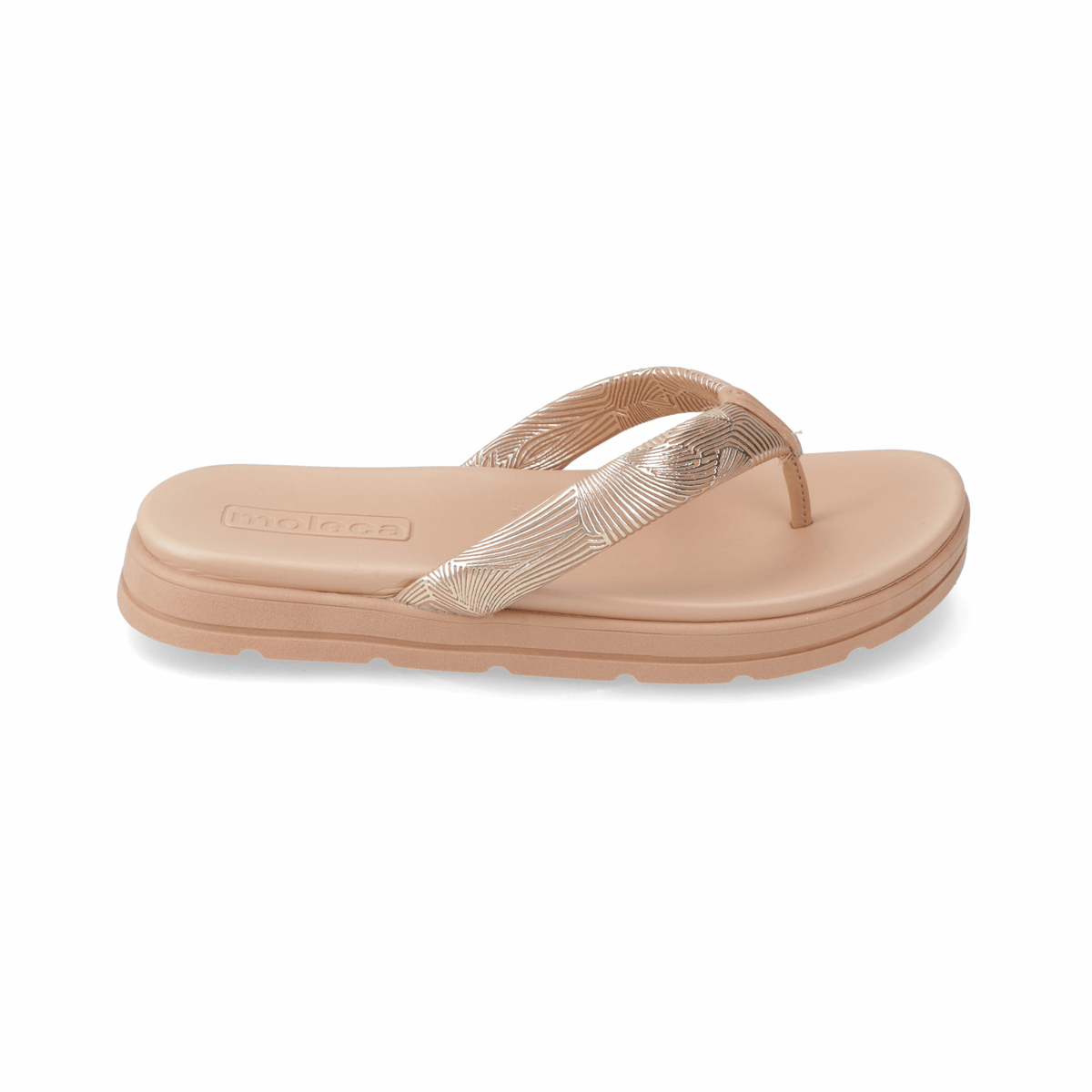 Sandalia Nude Moleca 35 / Nude
