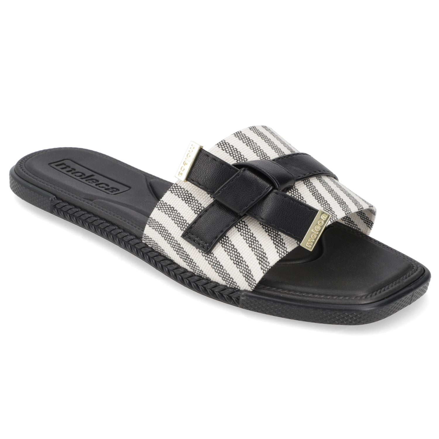 Sandalia Negro Moleca 35 / Negro