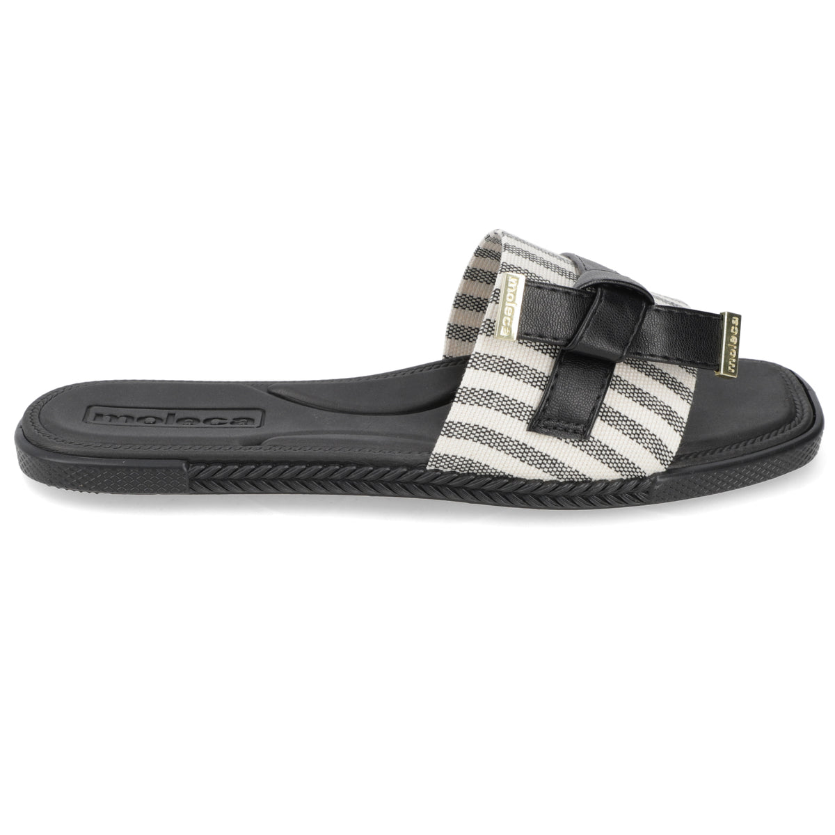 Sandalia Negro Moleca 35 / Negro