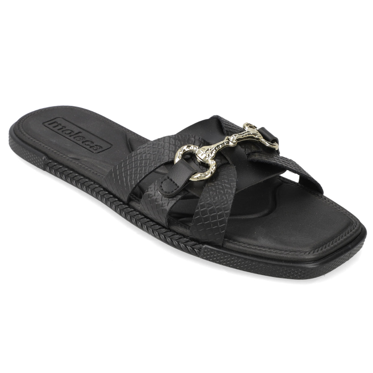 Sandalia Negro Moleca 35 / Negro