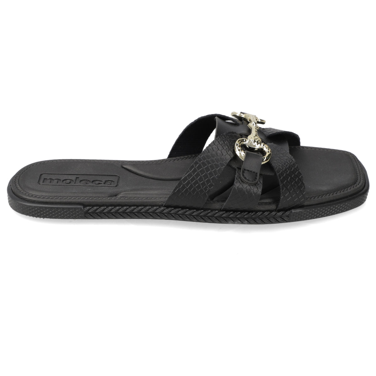 Sandalia Negro Moleca 35 / Negro