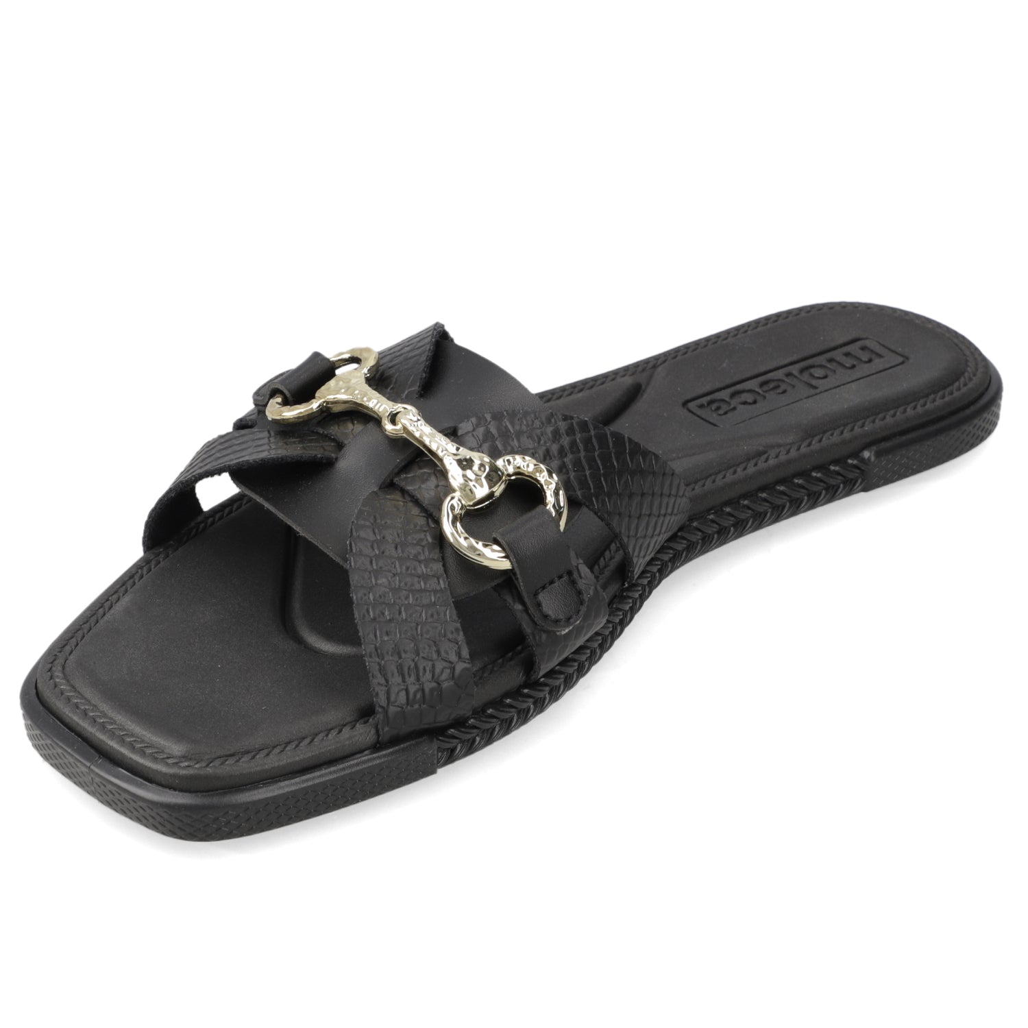 Sandalia Negro Moleca 35 / Negro