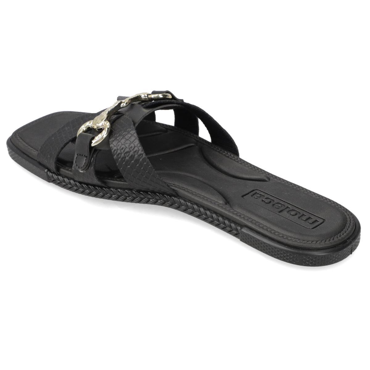 Sandalia Negro Moleca 35 / Negro