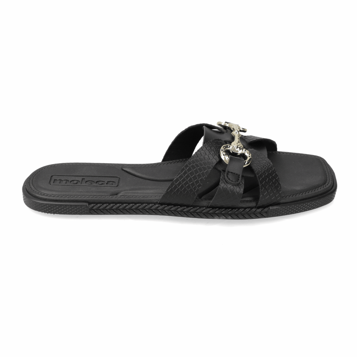 Sandalia Negro Moleca 35 / Negro