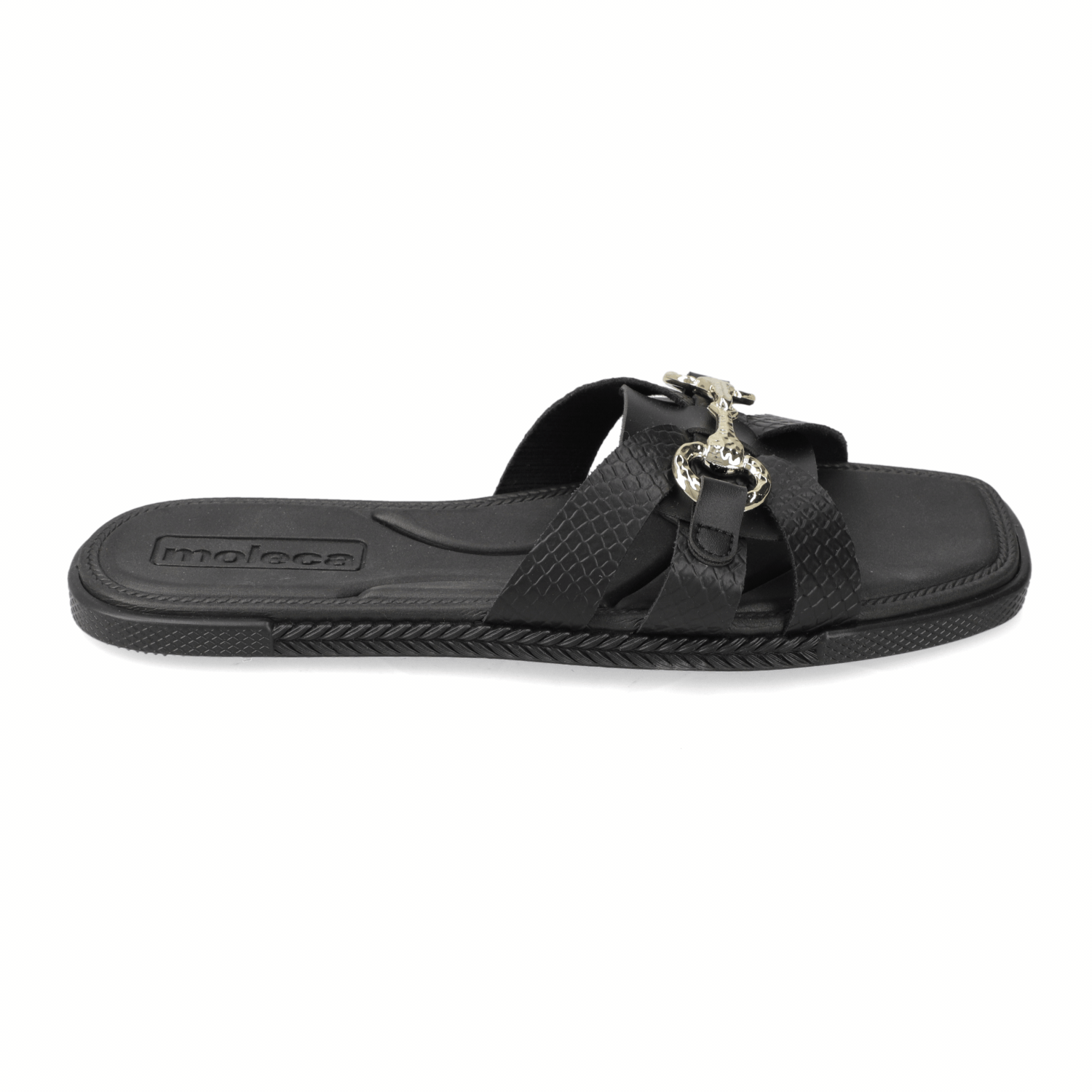 Sandalia Negro Moleca 35 / Negro