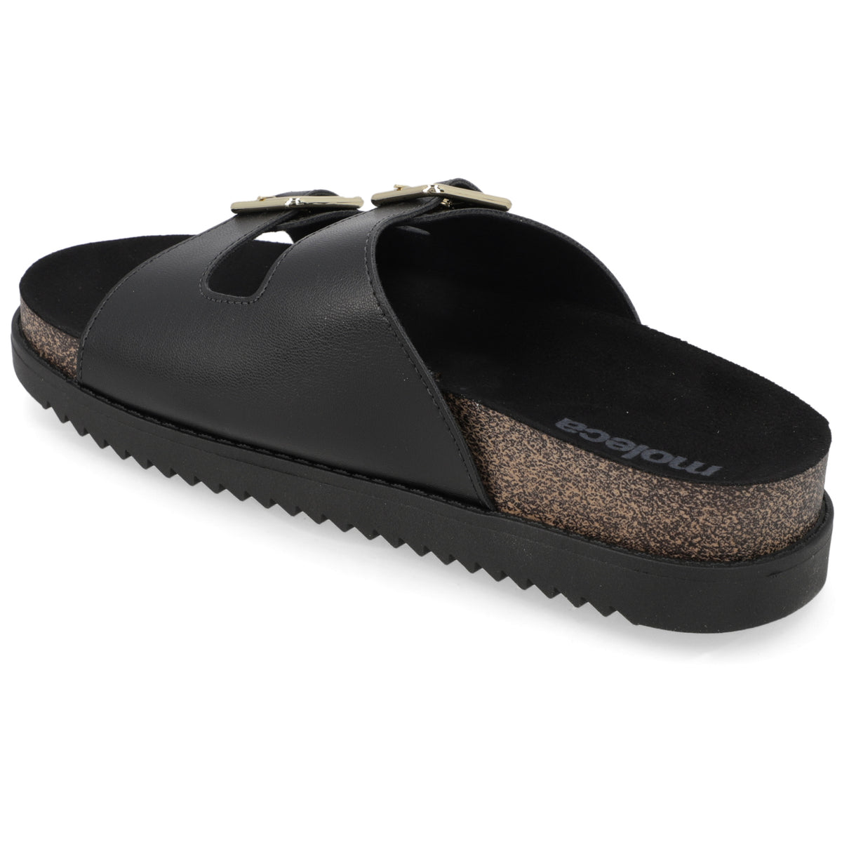 Sandalia Negro Moleca Ecocuero 35 / Negro