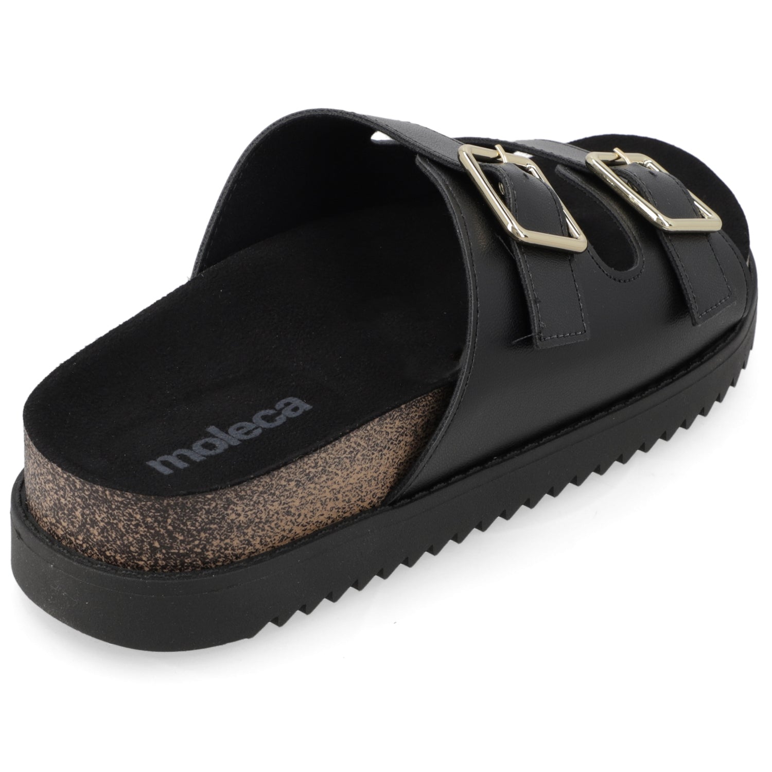 Sandalia Negro Moleca Ecocuero 35 / Negro