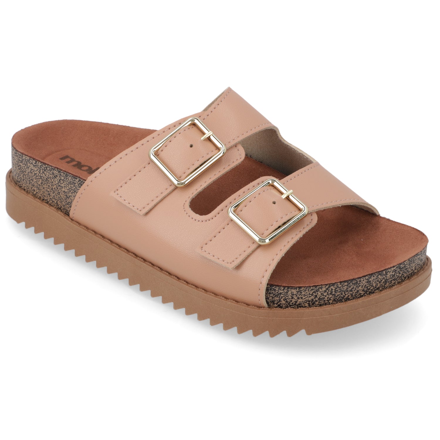 Sandalia Nude Moleca Ecocuero 35 / Nude