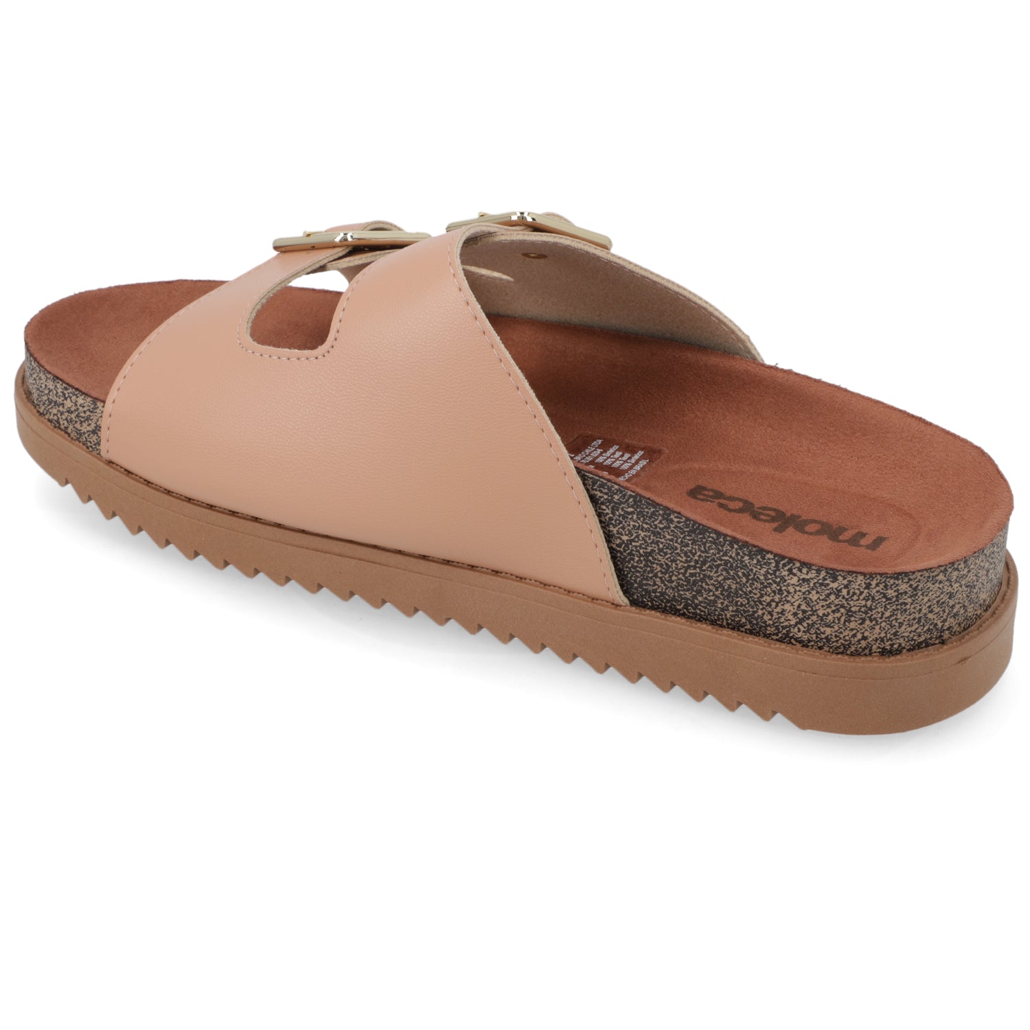 Sandalia Nude Moleca Ecocuero 35 / Nude