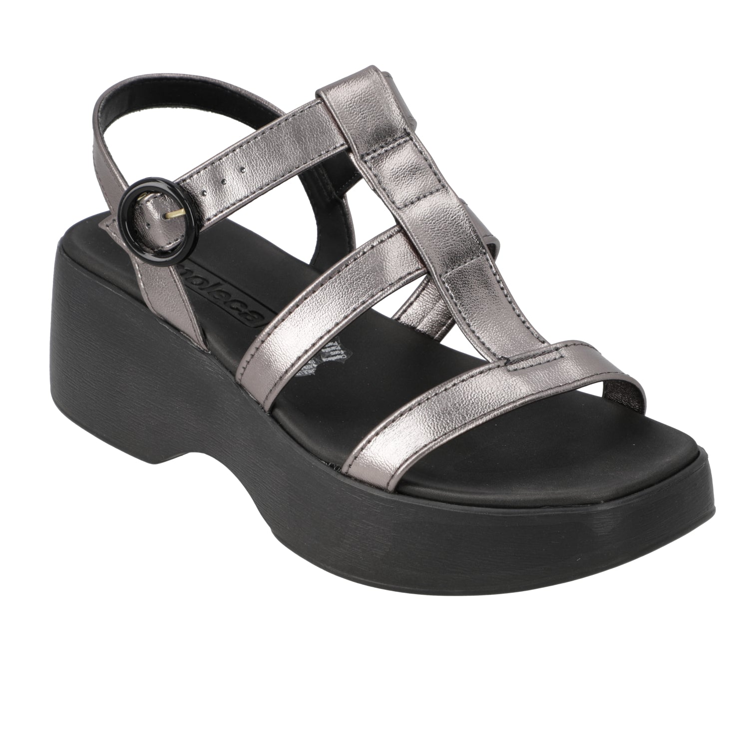 Sandalia Plana Eco Cuero 5503-101-14710