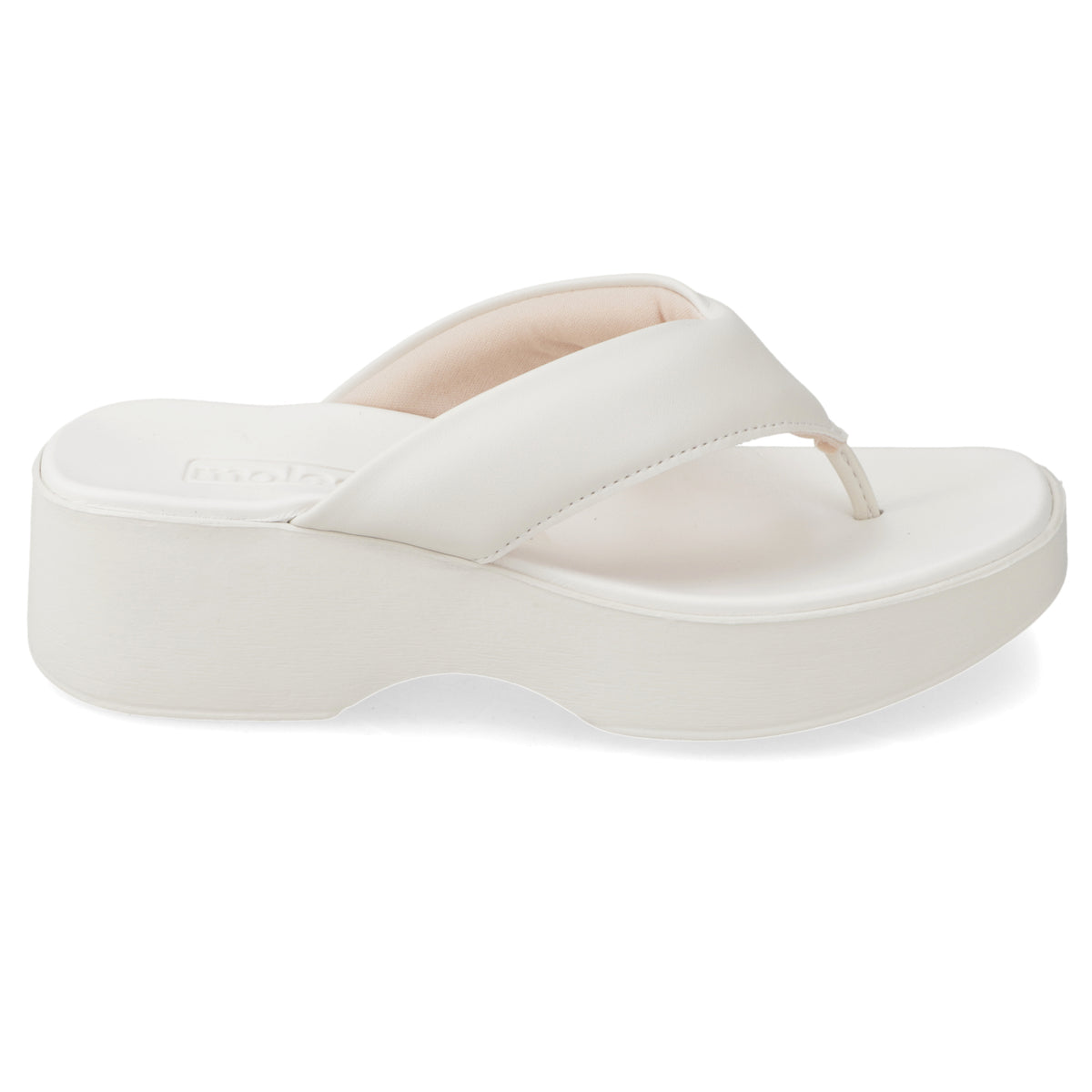 Sandalia Blanco OFF Moleca 35 / Blanco OFF