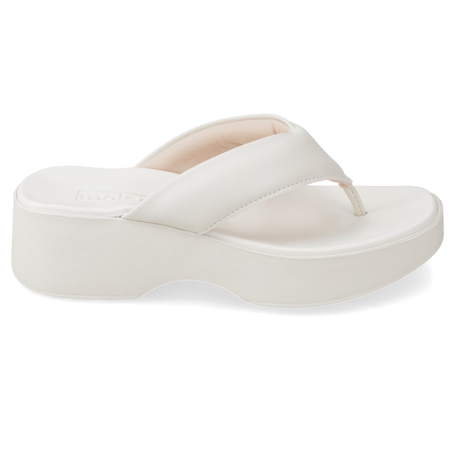 Sandalia Blanco OFF Moleca 35 / Blanco OFF