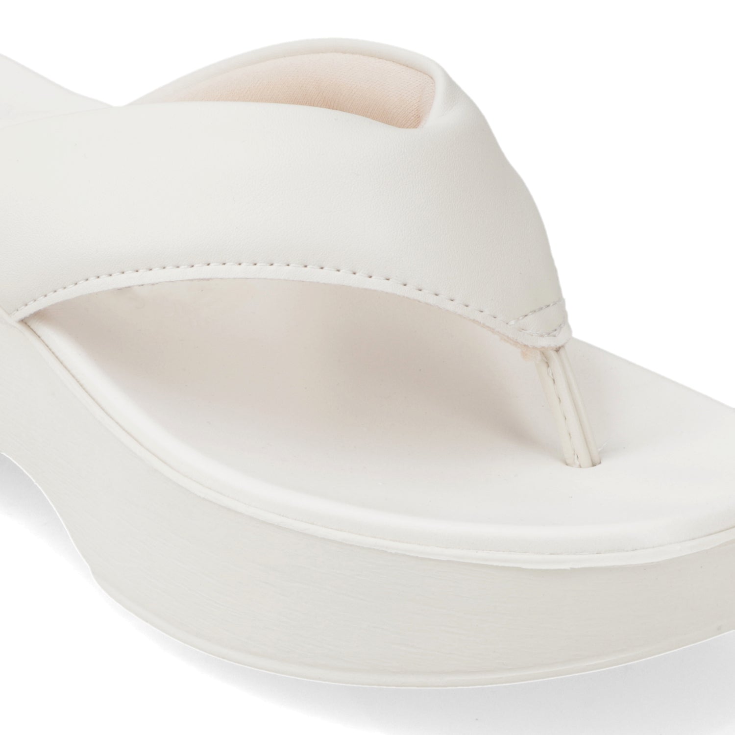 Sandalia Blanco OFF Moleca 35 / Blanco OFF