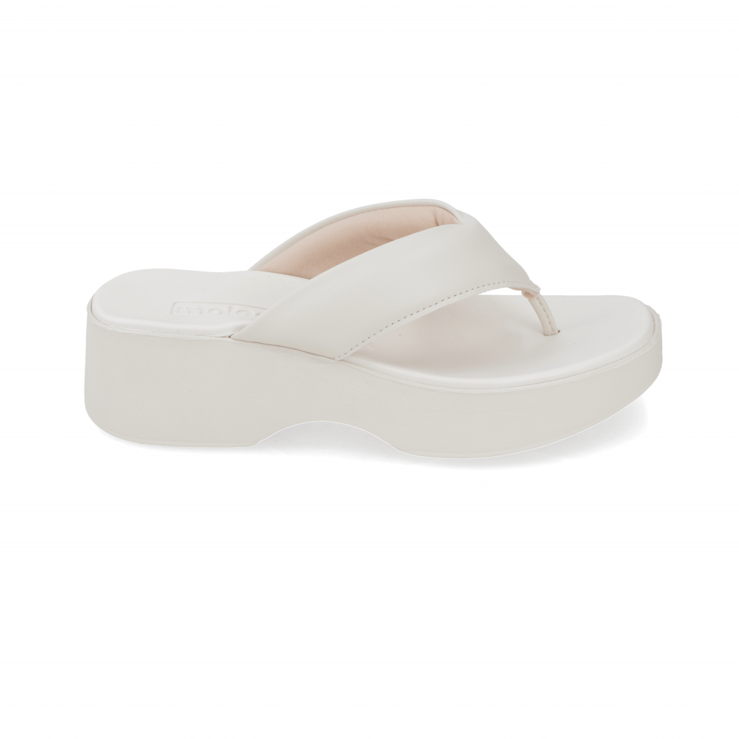 Sandalia Blanco OFF Moleca 35 / Blanco OFF