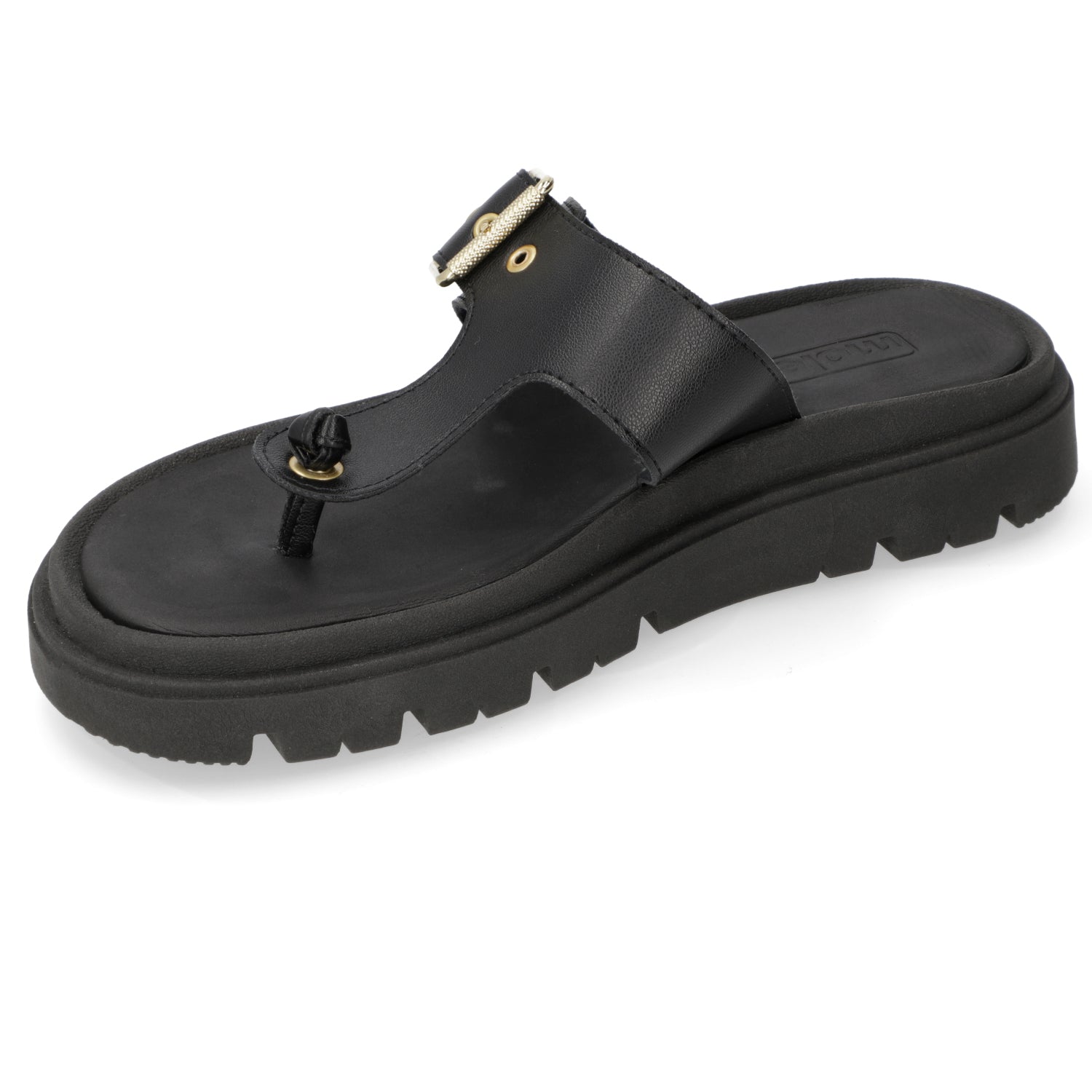 Sandalia Plana Eco Cuero 5504-100-9569