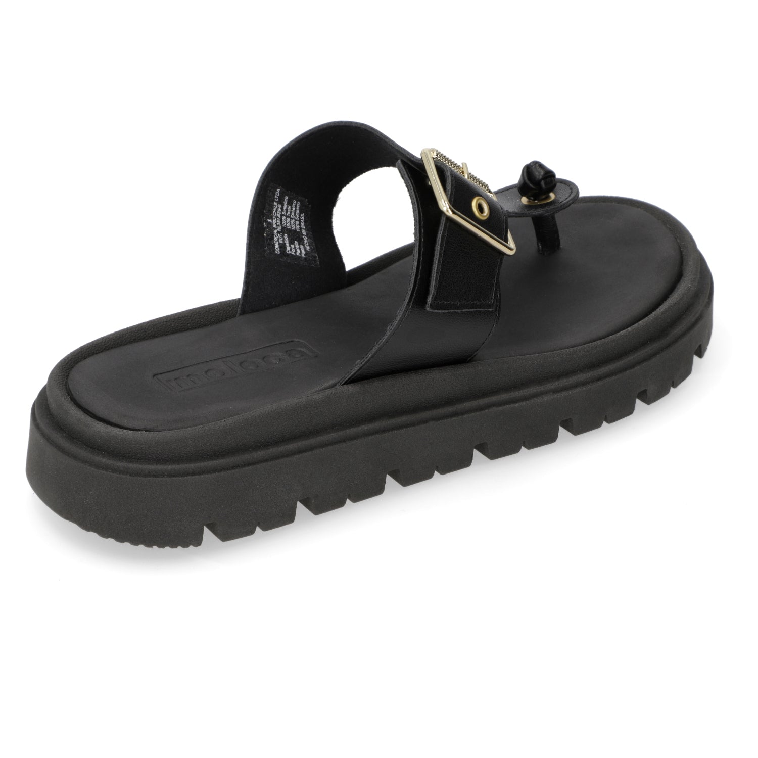 Sandalia Plana Eco Cuero 5504-100-9569