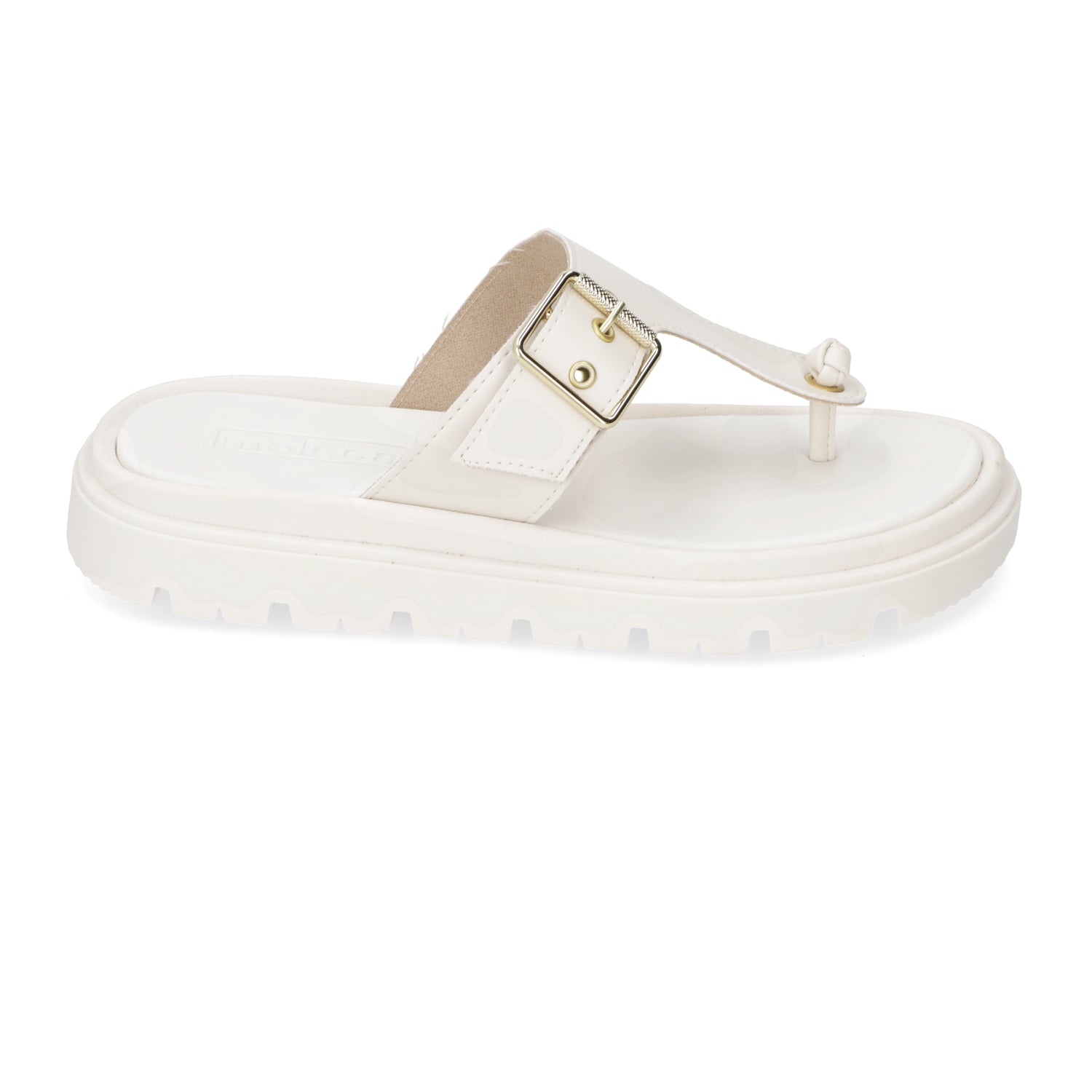 Sandalia Plana Eco Cuero 5504-100-9569