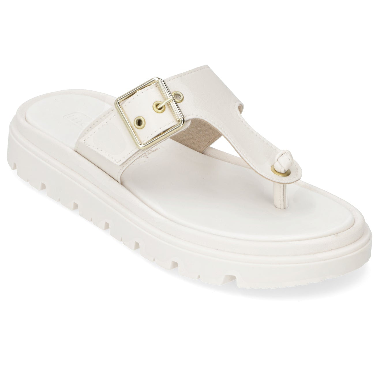 Sandalia Plana Eco Cuero 5504-100-9569