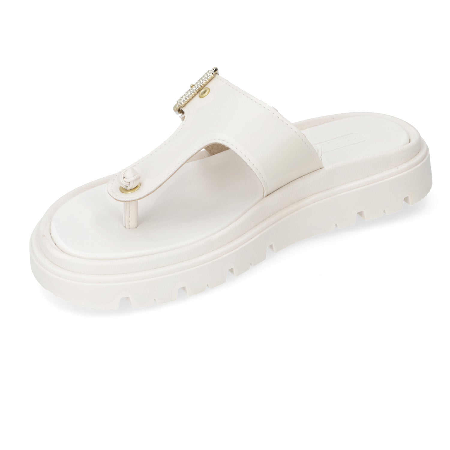 Sandalia Plana Eco Cuero 5504-100-9569