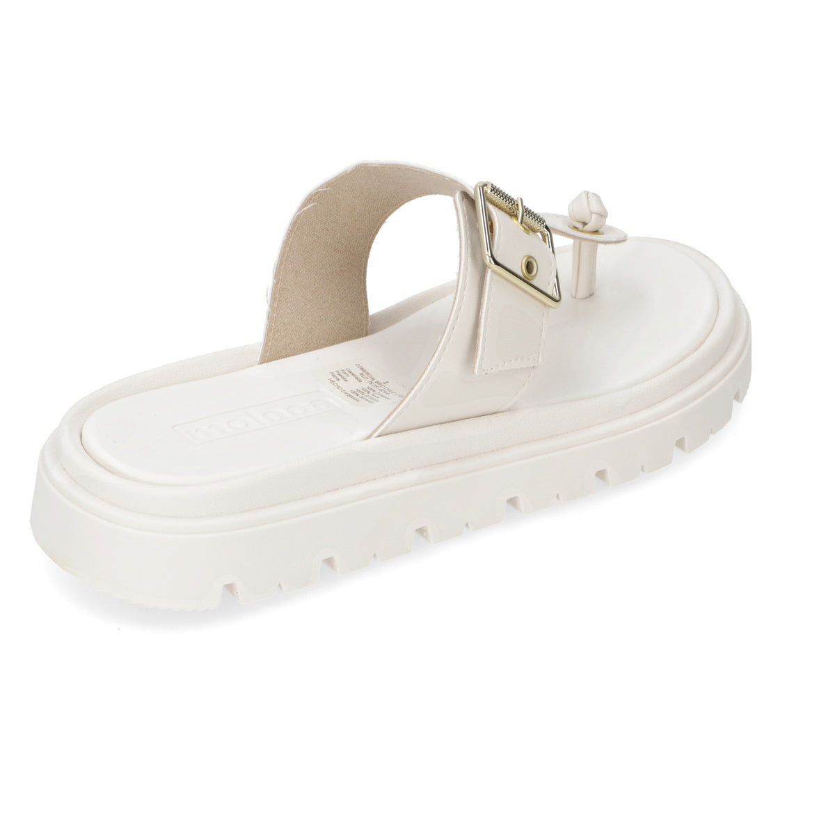 Sandalia Plana Eco Cuero 5504-100-9569