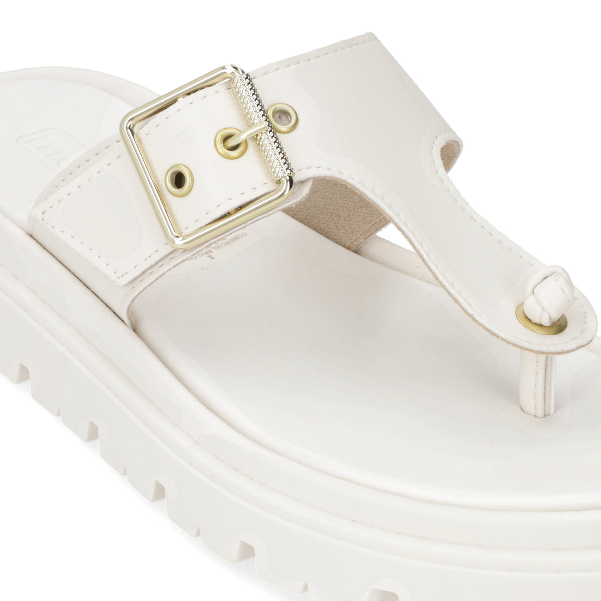 Sandalia Plana Eco Cuero 5504-100-9569