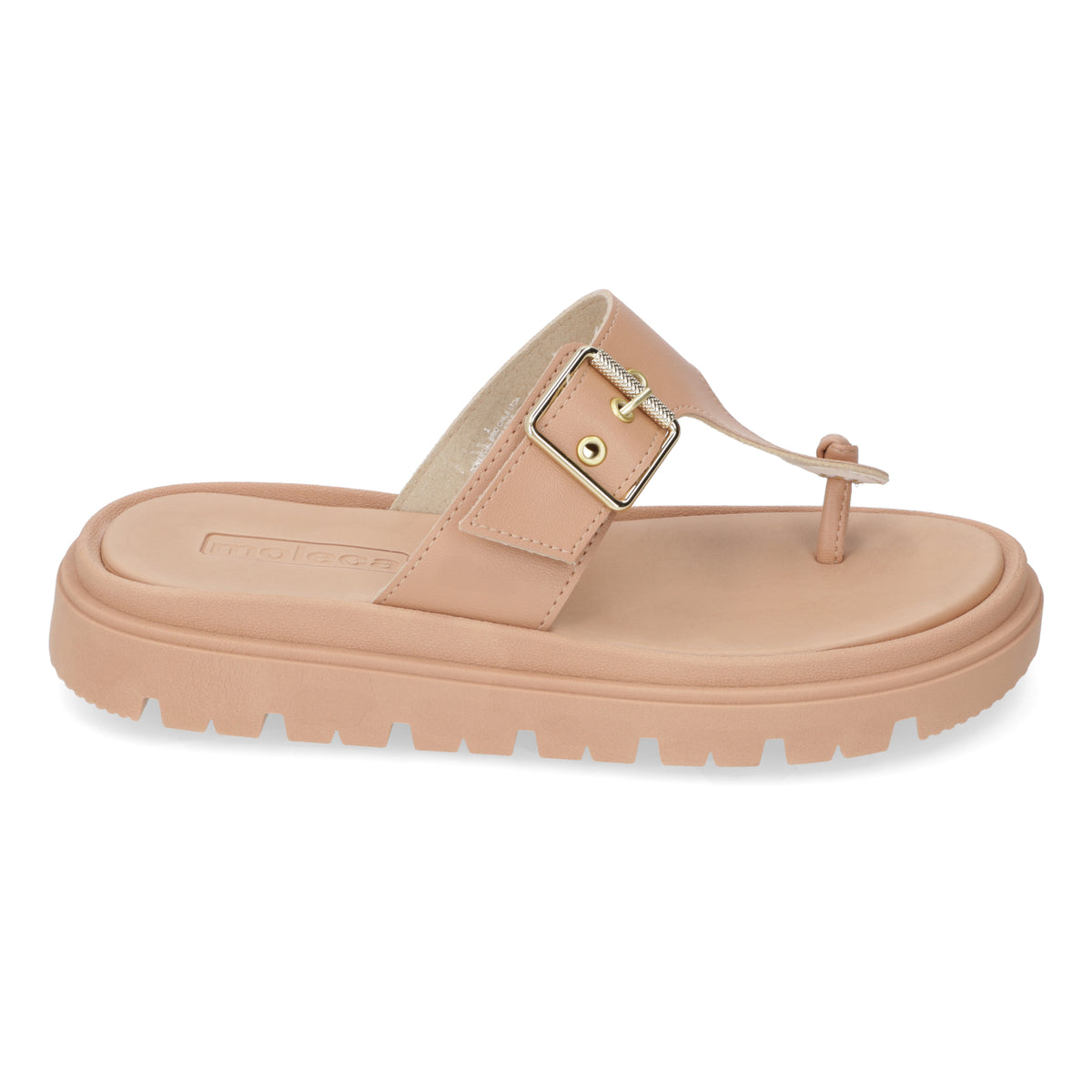 Sandalia Plana Eco Cuero 5504-100-9569