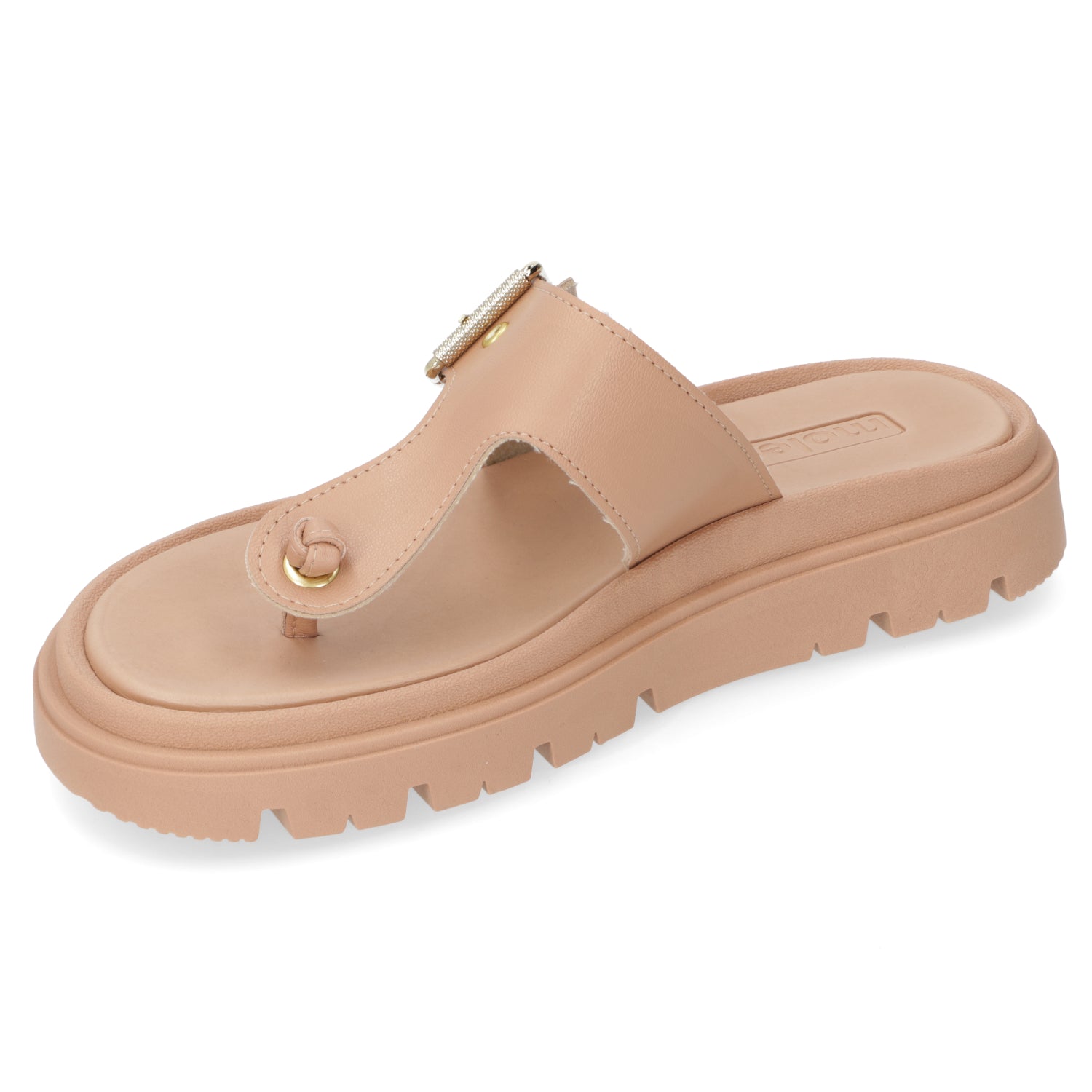 Sandalia Plana Eco Cuero 5504-100-9569