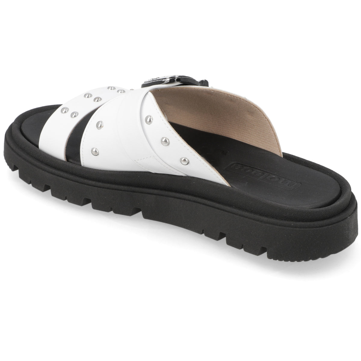 Sandalia Blanco Moleca Ecocuero 35 / Blanco