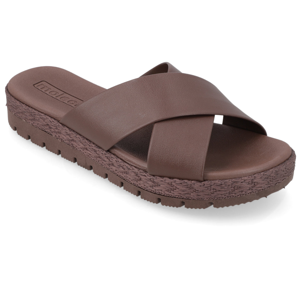 Sandalia Chocolate Moleca Ecocuero 35 / Chocolate