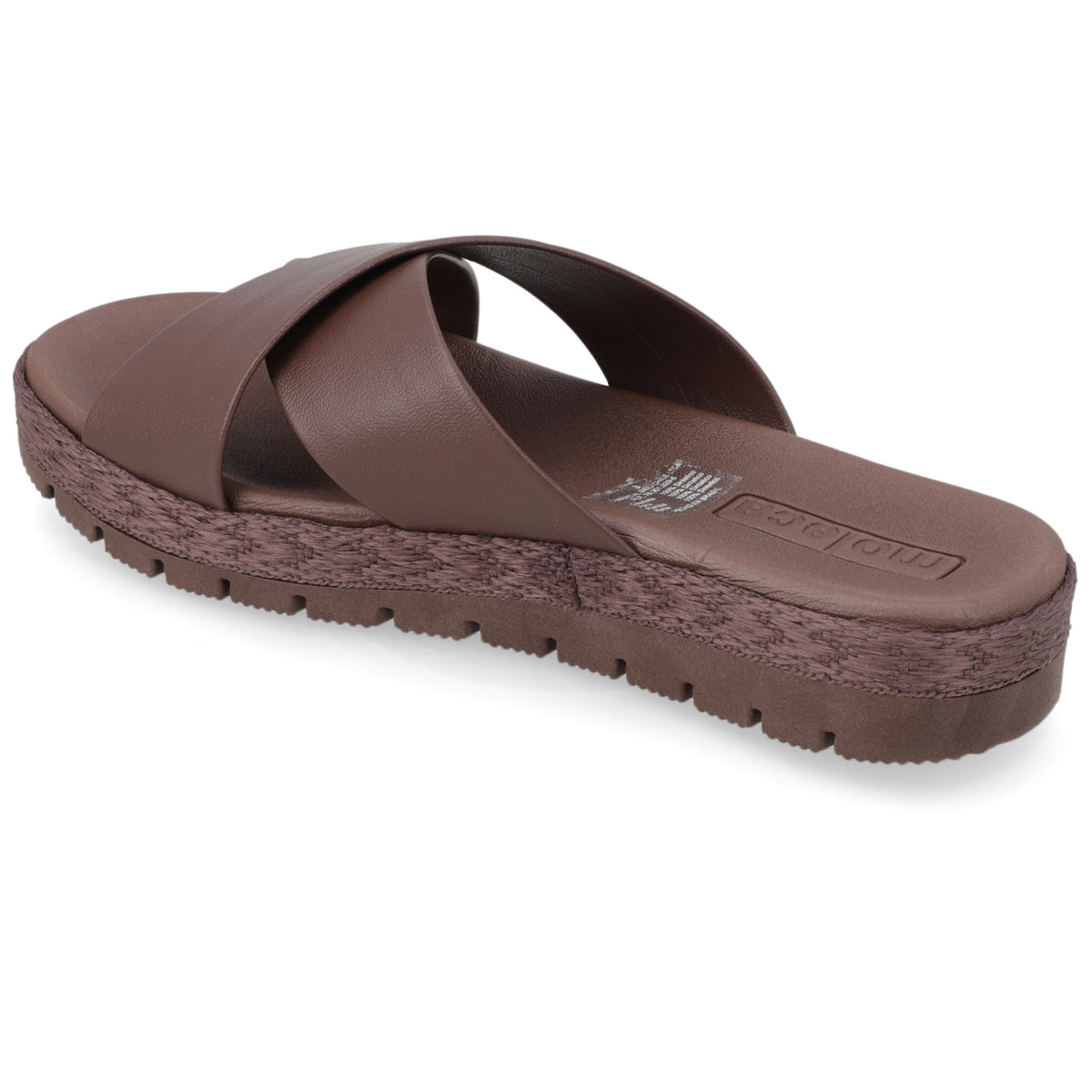 Sandalia Chocolate Moleca Ecocuero 35 / Chocolate